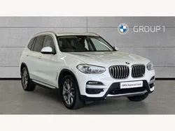 Alpine white Used 2021 BMW X3 xLine SUV | £28,990 (Super price)
