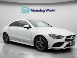 White Used 2021 Mercedes CLA180 AMG line Sedan | £23,000 (Fair price)