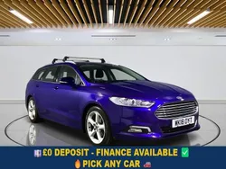 Blue Used 2018 Ford Mondeo Titanium Estate | £10,149 (Good price)