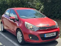 Red Used 2012 Kia Rio 2 Hatchback | £6,090 (Fair price)