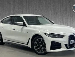 White Used 2022 BMW 420 Gran Coupé M Sport Coupe | £26,499 (Good price)