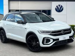 White New 2025 VW T-Roc Black Edition SUV | £35,990 (Fair price)