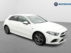 White Used 2021 Mercedes A250 AMG line Hatchback | £17,499 (Fair price)
