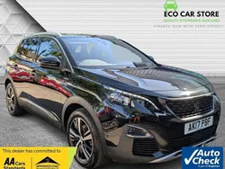 Black Used 2017 Peugeot 3008 GT-line Hatchback | £10,995 (Fair price)