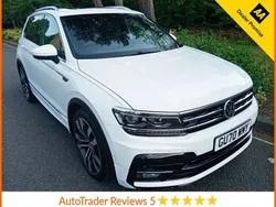 White Used 2020 VW Tiguan R-line SUV | £22,990 (Fair price)