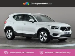 White Used 2020 Volvo XC40 Momentum SUV | £17,697 (Fair price)