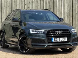 Green Used 2018 Audi Q3 Black Edition SUV | £18,490 (Fair price)