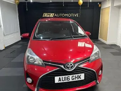 Red Used 2016 Toyota Yaris Hatchback | £6,450 (Fair price)