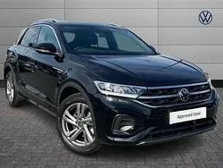 Black Used 2024 VW T-Roc R-line SUV | £27,624 (Fair price)