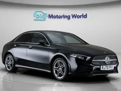 Black Used 2021 Mercedes A250 AMG line Sedan | £17,300 (Super price)