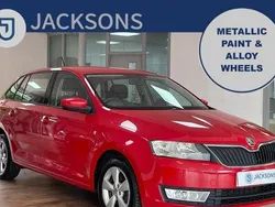 Red Used 2014 Skoda Rapid SE Hatchback | £5,820 (Fair price)