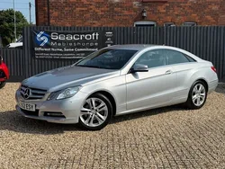 Silver Used 2012 Mercedes E220 SE Coupe | £5,995 (Fair price)