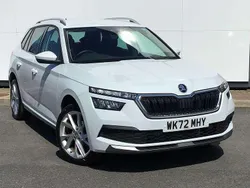 White Used 2022 Skoda Kamiq SE L Executive SUV | £16,995 (Fair price)