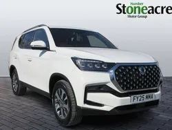 White Used 2025 Ssangyong Rexton SUV | £36,695 (A bit pricey)