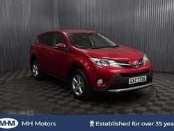 Red Used 2013 Toyota RAV4 SUV | £6,950 (Fair price)
