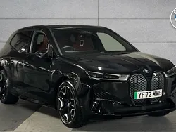 Black Used 2022 BMW iX M Sport SUV | £35,886 (Fair price)