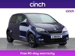 Blue Used 2018 Skoda Citigo Colour Edition Hatchback | £6,719 (Fair price)