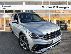 Silver Used 2023 VW Tiguan R-line Edition SUV | £27,995 (Fair price)