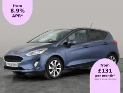 Blue Used 2019 Ford Fiesta Trend Hatchback | £9,576 (Fair price)