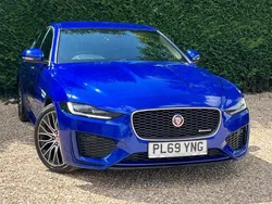 Blue Used 2019 Jaguar XE R-Dynamic Sedan | £14,997 (Fair price)