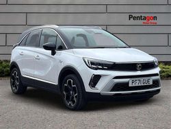 White Used 2021 Vauxhall Crossland Ultimate SUV | £13,999 (Fair price)
