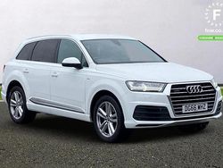White Used 2016 Audi Q7 S-Line SUV | £20,499 (Good price)