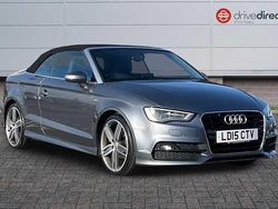Grey Used 2015 Audi A3 Cabriolet S-Line Cabriolet | £11,500 (Fair price)