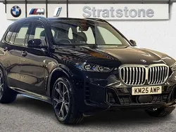 Black New 2025 BMW X5 M Sport SUV | £67,625