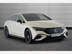 White Used 2025 Mercedes EQE350 AMG line Sedan | £50,995 (Fair price)