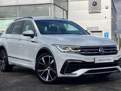 White Used 2023 VW Tiguan R-line SUV | £25,795 (Fair price)