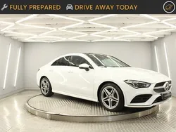 White Used 2021 Mercedes CLA200 AMG Line Premium Plus Coupe | £25,490 (Fair price)