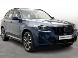 Blue Used 2022 BMW X3 M Sport SUV | £38,000 (Fair price)