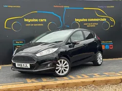 Black Used 2016 Ford Fiesta Titanium Hatchback | £6,490 (Fair price)