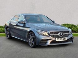 Grey Used 2019 Mercedes C200 AMG line Sedan | £18,399 (Super price)