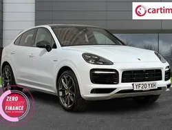 White Used 2020 Porsche Cayenne SUV | £52,500 (A bit pricey)