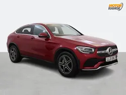 Red Used 2021 Mercedes GLC220 AMG line Coupe | £27,195 (Super price)