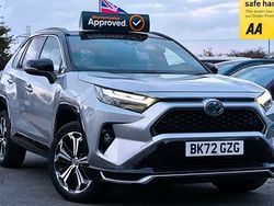 Silver Used 2022 Toyota RAV4 Hybrid SUV | £25,995 (Expensive)