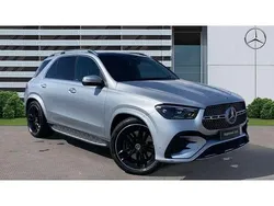Silver Used 2024 Mercedes GLE450 AMG AMG line SUV | £67,074 (A bit pricey)