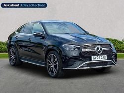 Black Used 2025 Mercedes GLE450 AMG AMG Line Premium Plus Coupe | £72,999 (Fair price)