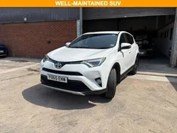 White Used 2015 Toyota RAV4 SUV | £11,495