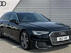 Black Used 2021 Audi A6 S-Line Estate | £23,962 (Good price)