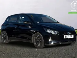 Black Used 2021 Hyundai i20 Hatchback | £12,499 (Fair price)