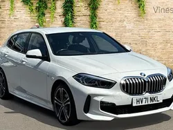 White Used 2021 BMW 118 M Sport Hatchback | £18,730 (Fair price)
