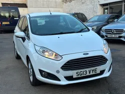 White Used 2013 Ford Fiesta Zetec Hatchback | £3,145 (Fair price)