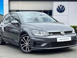 Grey Used 2018 VW Golf VII R-line Hatchback | £15,480 (Fair price)