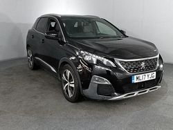 Black Used 2017 Peugeot 3008 GT-line SUV | £10,790 (Fair price)