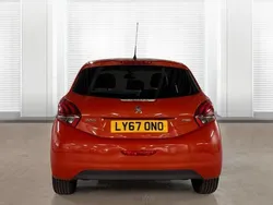 Orange Used 2017 Peugeot 208 Allure Premium Hatchback | £6,995 (Fair price)