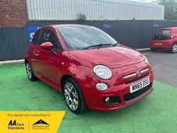 Red Used 2015 Fiat 500S S Hatchback | £5,595 (Fair price)