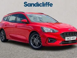 Red Used 2020 Ford Focus ST-Line Estate | £13,200 (Good price)