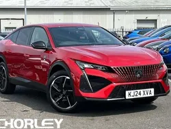 Red Used 2024 Peugeot 408 GT Sedan | £20,938 (Good price)